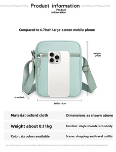 New Fashion Mini Crossbody Bags for Women Phone Bag with Multiple Compartments Casual <b>Small</b> Shoulder Bag Trendy Female <b>Purse</b> - Product Image 2