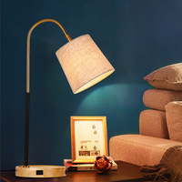 Veilleuse Led Atmosphère Lampe Table Sans Fil Table Côté Bois Lampe De Table Pour Restaurant