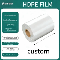 Film HDPE anti-pollution idéal pour la protection alimentaire dans la logistique et le transport, film HDPE OEM