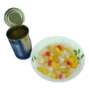 Cocktail di Frutta in Scatola da 3kg, Mix di Pesche, Ciliegie, Ananas, Uva e Pere in Conserva - Product Image 3