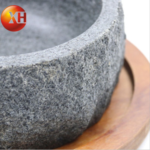 Hotsale Hotel di <span class=keywords><strong>Pietra</strong></span> Naturale Da Tavola Ciotola di Cibo E di <span class=keywords><strong>Pietra</strong></span> Pentola di Riso Per La Sala Da Pranzo Pentole di Cibo Che Serve - Product Image 6