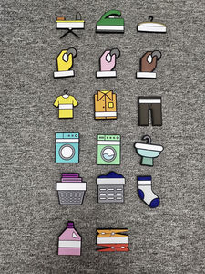 <span class=keywords><strong>Pvc</strong></span> מקרר מגנט פירות ותינוק בגיל חינוך מוקדם צבע חינוך קוגניטיבי שחור לבן מגנטי לוח מדבקה מגנט מתנות מגנט - Product Image 3