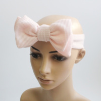 Sexygenya — bandeaux Turban doux et large en 18 couleurs pour bébés, avec gros nœud, enveloppes de tête pour filles, accessoires cheveux pour nouveau-nés