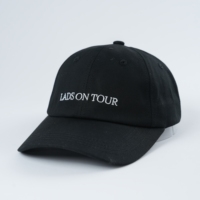 Hoge kwaliteit verstelbare pet voor kinderen met geborduurd letterlogo, 6 panelen, ongestructureerde baseballcap van katoen, sportief, unisex