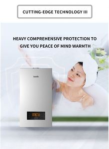 Suministro de fábrica Montado en la pared 18KW-20KW-24KW-28KW-32KW-36KW-40KW Caldera combinada de gas doméstico - Product Image 5