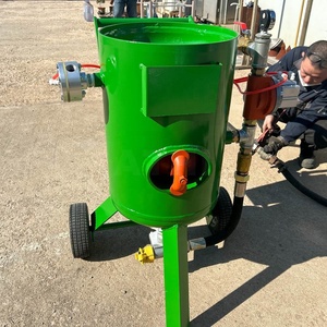 Tanque de Sandblasting / Tanque de Chorro de Arena a Presión, Sandblaster Industrial Portátil para Preparación de Superficies - Product Image 4