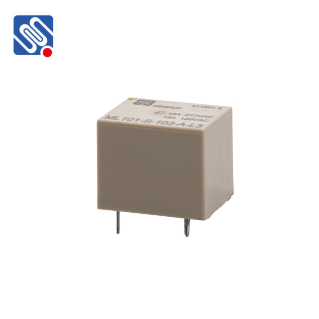 Meishuo ML101 Miniature Power Relay 15A Contact Switching Ability Sealed Protection for Household Appliances and Smart Homes