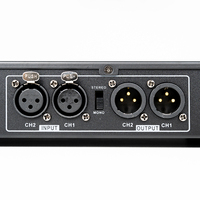 Procesador de Audio Digital Profesional de 1U y 2 Canales, 200W, 350W, 450W, 800W, Clase D, Amplificador de Potencia Profesional