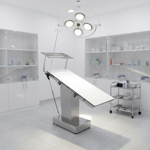 EUR VET Bayi Fiyatı Tıbbi Ameliyat Akrilik Üstlü <span class=keywords><strong>X</strong></span> Işını Tanı Masası 304 Paslanmaz Çelik Elektrikli Kaldırma Masası - Product Image 1