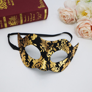 Nouvelle Masque Demi-Visage en PVC DIY d'<span class=keywords><strong>Amazon</strong></span> : Magnifique Masque de Carnaval Vénitien, Idéal pour Robes de Soirée et Accessoire de Fête - Meilleure Vente - Product Image 4