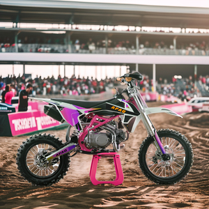 Moto de Cross APAQ de Alta Calidad a Gasolina de 4 Tiempos con Ruedas 17/14 Motocicleta Pit Bike de Motocross 110cc 125cc 140cc - Product Image 2