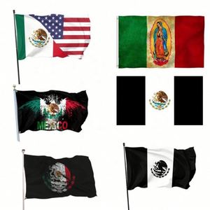 ธงฉลองวันซินโก เดอ มาโย ออกแบบเองได้ ผลิตจากโพลีเอสเตอร์ 100% ธงสีดำธีมเดือนแห่งเม็กซิโก ทำจากไฟเบอร์กลาส เหมาะสำหรับใช้ในการส่งเสริมการขาย - Product Image 6
