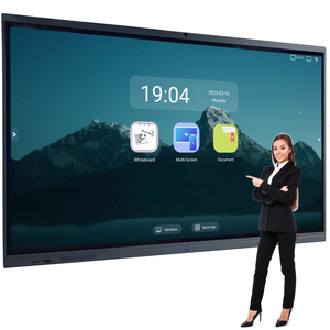 Centro de colaboración con pizarra inteligente, pizarra digital electrónica interactiva con sistema dual integrado para el aula y la empresa - Product Image 1