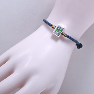 BEE101 Design originale gioielli in argento braccialetto tessuto a mano corda con semplice colore macinazione catenaria fatta a mano per il regalo - Product Image 4