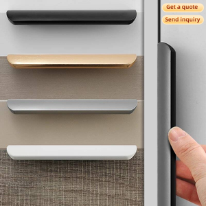 Nhà Máy bán hàng trực tiếp thiết kế mới đồ nội thất accesseries nhôm hồ sơ tủ xử lý - Product Image 3