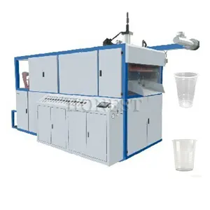 Máquina para hacer vasos de plástico, máquina para hacer vasos de plástico, termoformado