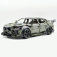 Ensemble de blocs de construction Guly 3223 pièces, modèle de voiture de drift à l'échelle 1/8, kit de voiture télécommandée motorisée pour enfants et adultes, vente en gros