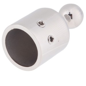 ฝาครอบปลายลูกบอลสามเหลี่ยมบิมินี่ ขนาด 25 มม. ทำจากสแตนเลส 316 สำหรับอุปกรณ์ยึดเรือยอชท์ ฐานรองรับเสา - Product Image 3