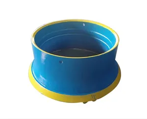 High Manganese Casting Wear Parts Bowl Liners Concave Liners Suit To Mining Cone Crusher