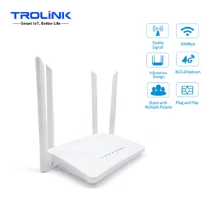TROLINK Router Wireless 300mbps Modem scheda CPE 2.4G Router Wireless campione gratuito all'aperto con Micro Sim LTE 4G Ce Rohs