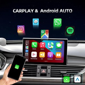 Radio Auto con Pantalla Retráctil de 9 Pulgadas, Snapdragon 665 de 8 Núcleos, Android 14, Carplay, Reproductor de DVD y Navegación para <span class=keywords><strong>Audi</strong></span> <span class=keywords><strong>A6</strong></span> C6 C7 2012-2018 - Product Image 6
