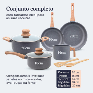 High Quality <b>Pot</b> Pan Silicone Glass Lids Soft Touch Handle Non Stick 7 Piece Aluminium Ceramic Cookware <b>Set</b> - Product Image 2