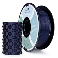 Filament d'imprimante 3d OEM ZIRO Filament d'impression 3d Tiges en plastique extrudé ZIRO Filaments bleu nuit 1.75mm Pla Filamento