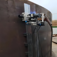 Équipement de soudage au MIG à chaud, machine de soudage automatique de tuyaux, soudeuse Samda, chariot robotisé CO2, tracteur de soudage portable