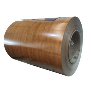 Ppgi дизайн, металлический ламинат, лист под дерево, предварительно окрашенная оцинкованная стальная катушка, металлический лист крыши - Product Image 1