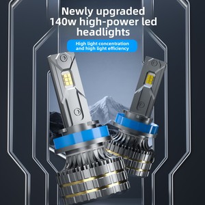 Faros delanteros LED para coche M8 Pro, versión mejorada M9 Pro, faros modificados de alta luminosidad y concentración <span class=keywords><strong>H7</strong></span> - Product Image 2