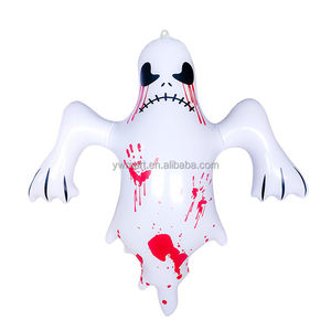 MART di vendita calda gonfiabile fantasma di zucca decorazione del giardino di Halloween fascia fantasma gonfiabile modello di aria fantasma bianco - Product Image 3