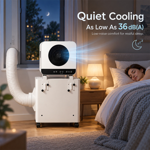Aire Acondicionado Portátil Silencioso de 6700 BTU, Unidad Dual, para Dormitorio u Oficina - Product Image 4