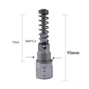 Vite di applicazione elemento pompa in metallo nucleo pistone stantuffo con parti di molla alimentazione Diesel lavorazione del carburante industria automobilistica - Product Image 6