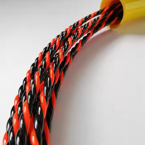 Extracteur de câble de dispositif de filetage d'électricien 6mm Guide de <span class=keywords><strong>fil</strong></span> en fibre de verre en plastique <span class=keywords><strong>Nylon</strong></span> pour accessoires de câblage de gestion de plomb de réseau - Product Image 3