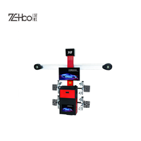 Machine d'alignement de roues 3D ZeHoo H5 pour voitures avec écran LED, puissance 250W, capacité 75KG
