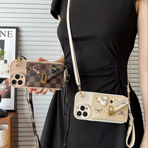 Populaire mignon dessin animé <span class=keywords><strong>Mickey</strong></span> bandoulière corde carte sac <span class=keywords><strong>coque</strong></span> de téléphone pour <span class=keywords><strong>iphone</strong></span> 15 14 13 13 plus/pro/pro max - Product Image 2