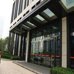 مصنع حديث عالي الصوت مقاوم للإعصار شرفة مزدوجة الجودة سبائك الألومنيوم انزلاق الباب - Product Image 6