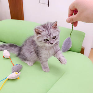 Juguetes para Gatos, Ratones de Peluche Coloridos Simulados, Resistentes a los Arañazos y Mordidas, con Catnip - Product Image 5