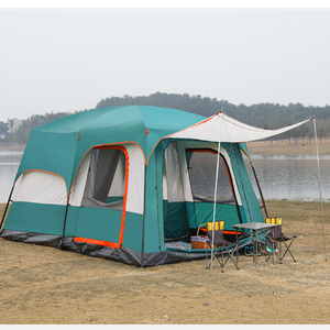 12 Person Super-Large Luxury Two <strong>Bed</strong> Rooms <strong>With</strong> One Living Room Family <strong>Camping</strong> Waterproof <strong>Tent</strong> Outdoor - Product Image 4