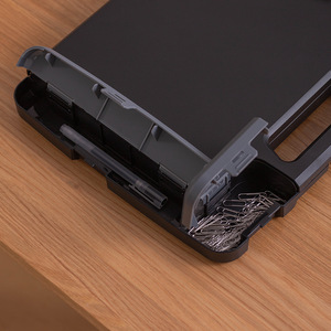 Porte-documents robuste noir avec poignée pour étudiants, enseignants, <span class=keywords><strong>parents</strong></span>, vente, utilitaire, industriel, professionnels de bureau - Product Image 6