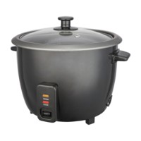 Cuiseur à riz électrique à petit tambour 0.6/1/1.5/1.8/2.2/2.8L Cuisson automatique du riz et maintien au chaud Multi-usage 3 tasses Uncook 1.5 Qt Couvercle en verre
