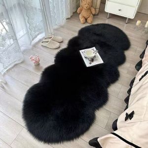 Nhà máy nóng bán Faux Thỏ lông Thảm thấp đống xù xì Fluffy mềm mại thoải mái thảm và thảm - Product Image 4