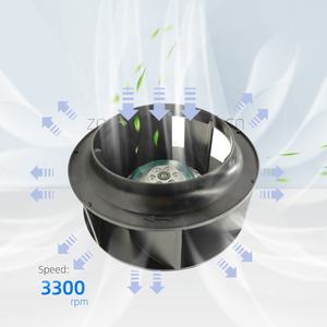 Ventilateur centrifuge HVAC ebmpapst R2E133-BH66-05 24W 2800 tr/min 0,11A 230V AC pour purification d'air et refroidissement R2E133-BH66-05/A01 - Product Image 3