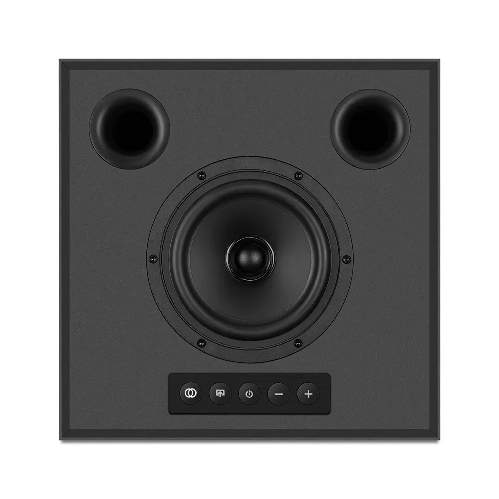 Speaker Monitor Audio Profesional Portabel, BT5.0 Terbaik 2022, Speaker Monitor Audio Profesional, dengan Pre-amp 6.5 Inci, Speaker Aktif Nirkabel Dekat Rak Buku