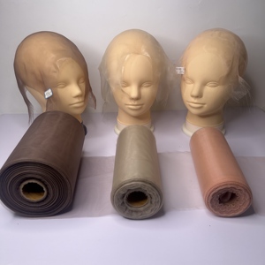 <span class=keywords><strong>Filet</strong></span> à cheveux invisible en métal à haute élasticité avec taille personnalisée pour les extensions de cheveux et la fabrication de perruques professionnelles - Product Image 2