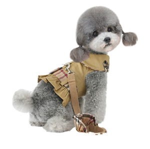 Set jaket musim semi dan musim panas, Set jaket Windbreaker katun 100 unik untuk anjing kucing kecil, musim panas, musim semi - Product Image 1