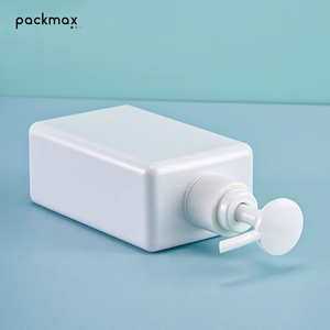 ขวดโลชั่นทรงกระบอก PETG ขนาด 100 มล.-600 มล. พร้อมหัวปั๊มสำหรับแชมพู ครีมอาบน้ำ บรรจุภัณฑ์เครื่องสำอางแบบเติมได้ ขายส่งจำนวนมาก - Product Image 2
