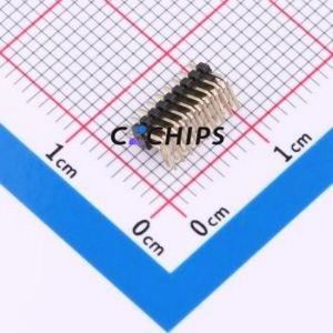 HX PZ1.0-2x9P WZ Pin Header Bent Lead Through Hole,P=1mm Connector ( Pin Structure: 2x9P )( Pitch: 1mm )( Row Spacing: 1mm ) - Product Image 2