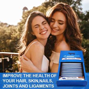 คอลลาเจนชนิด I & III แพ็คผงคอลลาเจนไฮโดรไลซ์สำหรับผิวผมเล็บผลิตภัณฑ์เสริมคอลลาเจนเปปไทด์จากหญ้า - Product Image 2