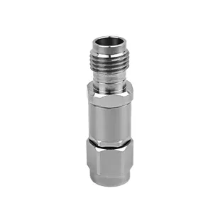 Adaptadores de rede de teste de alta potência 0-33G, conector macho de 3,5 mm para 2,92 mm, adaptador de onda coaxial de aço inoxidável SMA/N/2,4 mm